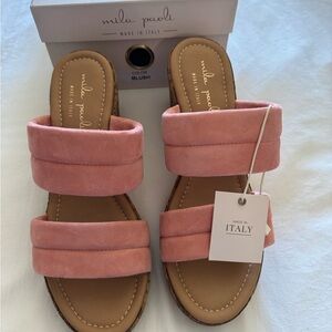 Mila Paoli Blush Sandals